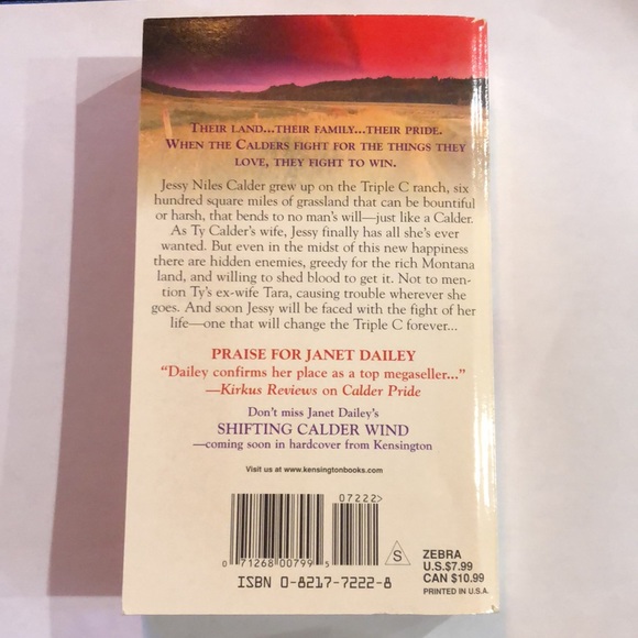 ⭐️5 books for $15⭐️ Green Calder Grass by Janet Dailey | Book - Picture 2 of 2